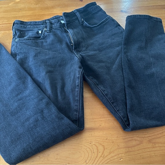 Men’s H&M Regular Fit Coupe Standard Black Jeans 29x32 - Picture 1 of 9